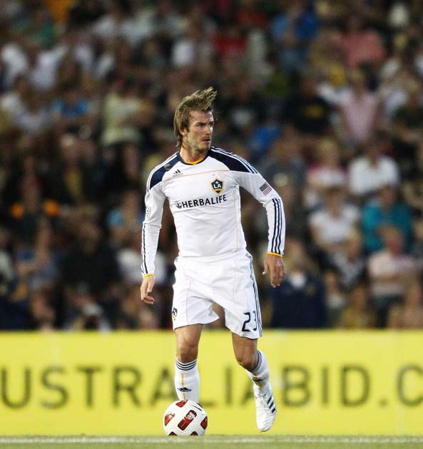 Beckham is keen on a return to the Premier League