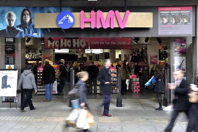 HMV's future was looking more secure today