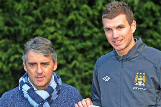 City have continued to spend, bringing in Edin Dzeko for £27m in January