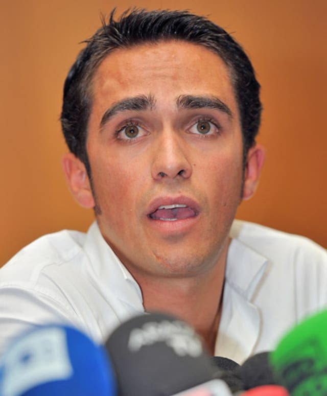 Alberto Contador has denied any deliberate wrongdoing and said the failed test was due to contaminated meat. He now has 10 days to appeal
