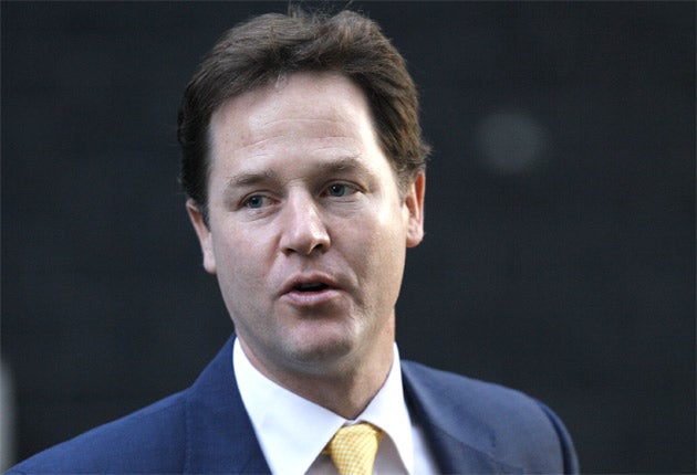 Deputy Prime Minister Nick Clegg hit out today at 'distractions and falsehoods' being used by campaigners against a change in the electoral system