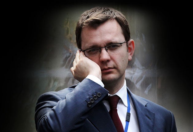 Andy Coulson, who resigned as David Cameron's director of communications last month