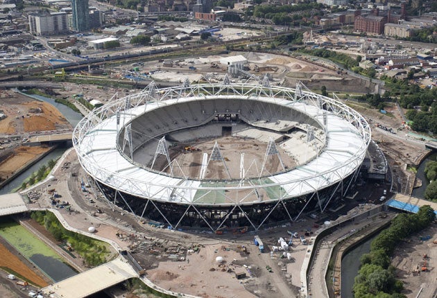 The Olympic Stadium in Stratford will host the opening and closing ceremonies
