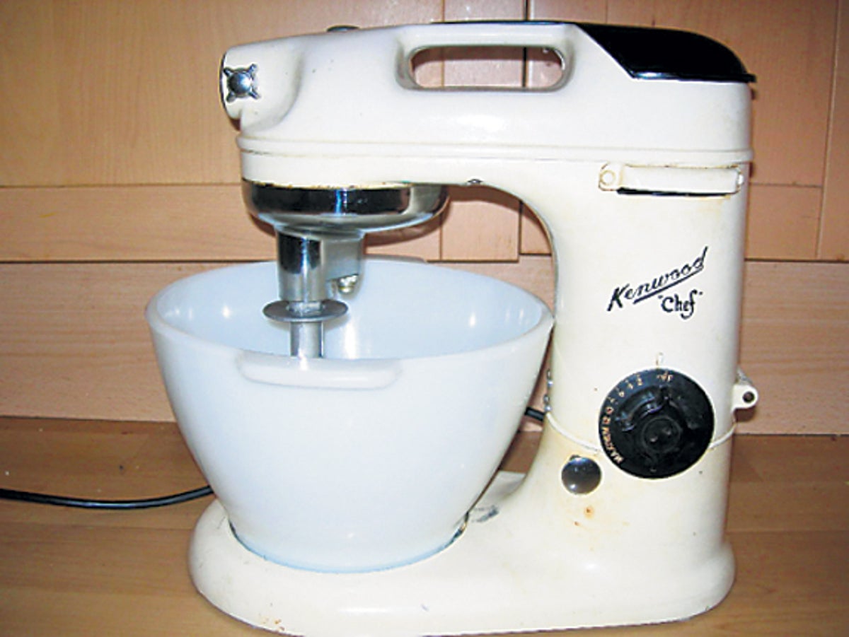 Kenwood Electric Chef' food mixer, model A700, with accessories, Woking,  Surrey, 1950-1956