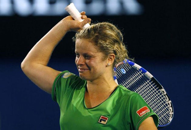 Clijsters wins Australian Open title over Li The Independent The Independent