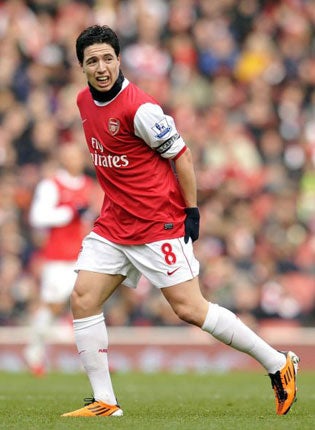 Nasri has been one of Arsenal's best players this season