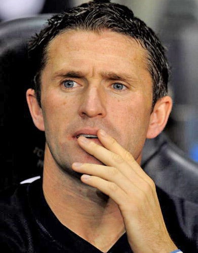 Robbie Keane has been sidelined with a thigh injury
