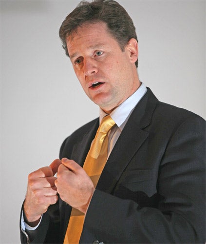 Nick Clegg has pulled out of the launch of the Liberal Democrats' 'Yes to AV' campaign