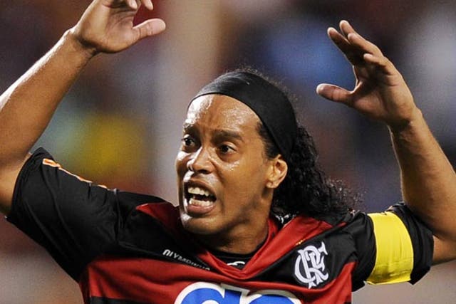 Ronaldinho will not be involved