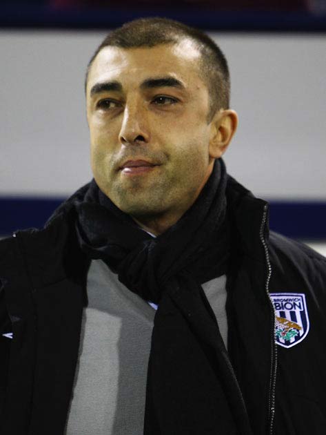 Di Matteo was sacked as manager of West Brom in February
