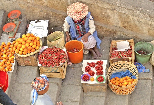 The city depends on agriculture for its economic growth.