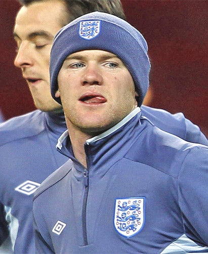 Rooney was impressed with his team-mates