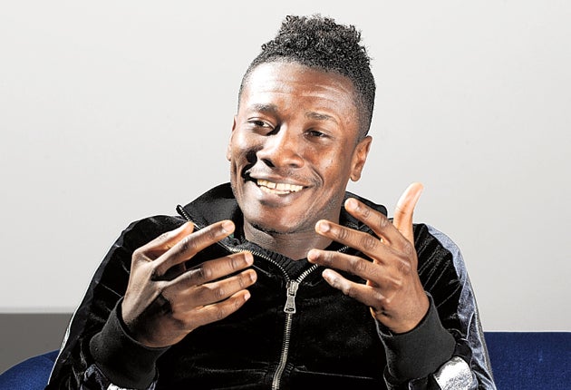 It was reported that Gyan had been offered for sale