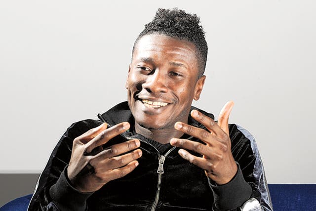 It was reported that Gyan had been offered for sale