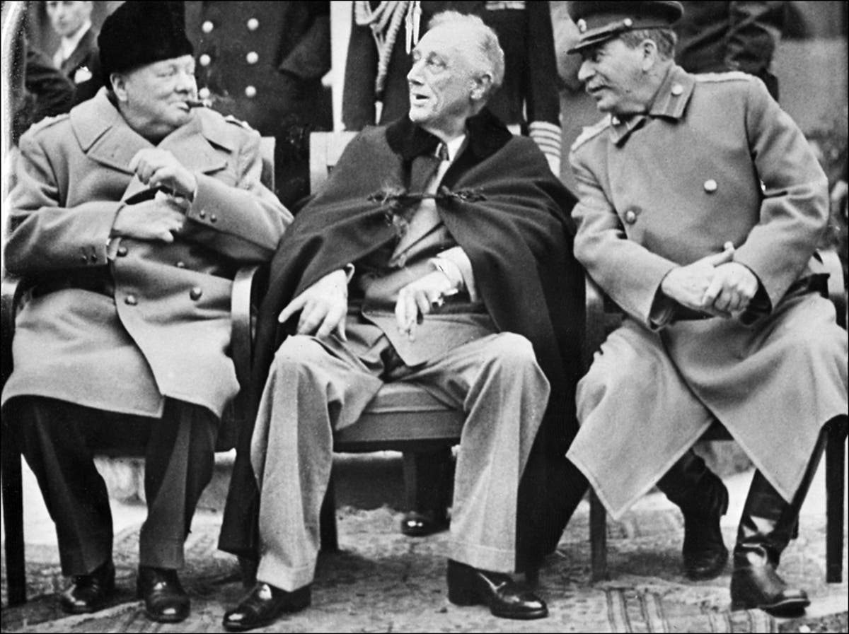 A Day That Shook The World: Big Three meet at Yalta | The Independent ...