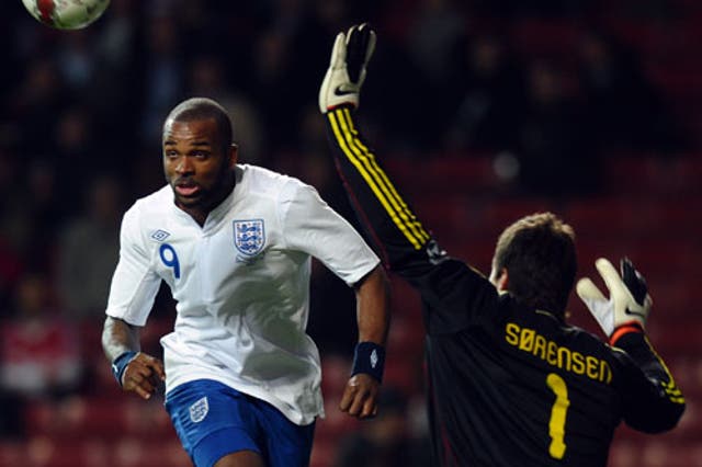 Bent scored against Denmark in England's last game but has never made a competitive start in his eight internationals