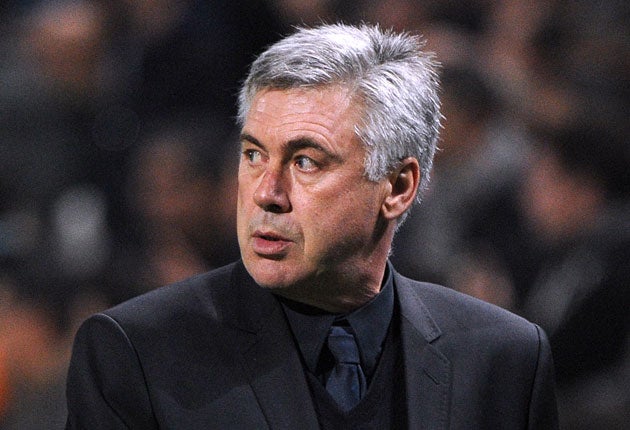Ancelotti will be hoping last night's victory can inspire Chelsea into some consistent form