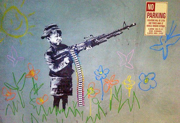 Mighty Jaxx＊バンクシー＊CRAYON SHOOTER＊banksy＊ Amazon.com: Banksy Large Size Metal Art Print – Crayon