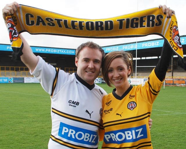 Lucy Jo and Alan Halsall