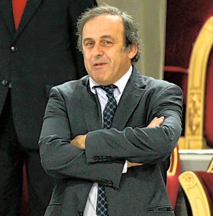 Platini said: 'It was a mistake, it was not good. But it is not easy to decide the price of the tickets'