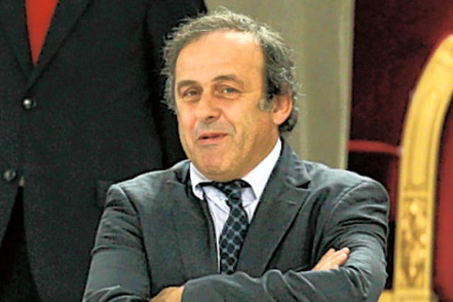 Platini had admitted the prices are too high