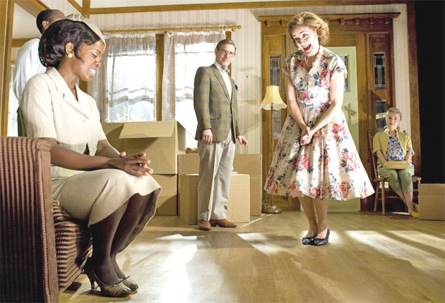 Bruce Norris's Chicago-set 'Clybourne Park', with Lorna Brown