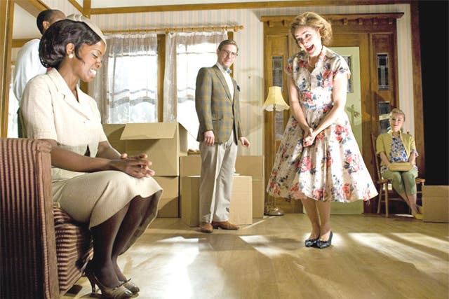 Bruce Norris's Chicago-set 'Clybourne Park', with Lorna Brown