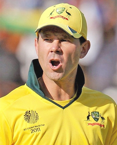 Ponting has rubbished talk of quitting