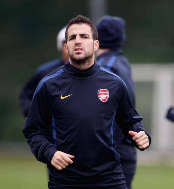 Cesc Fabregas is not expected to be in the Arsenal squad that heads to Germany