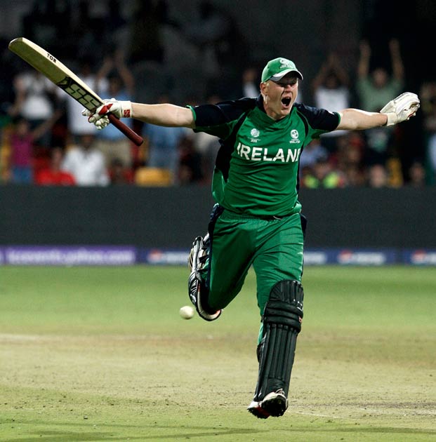 Ireland's Kevin O'Brien was one of the stars of the recent World Cup