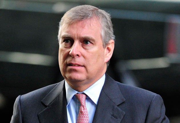 Questions were raised over the Duke of York's role after his links with a leader of a former Soviet republic were revealed