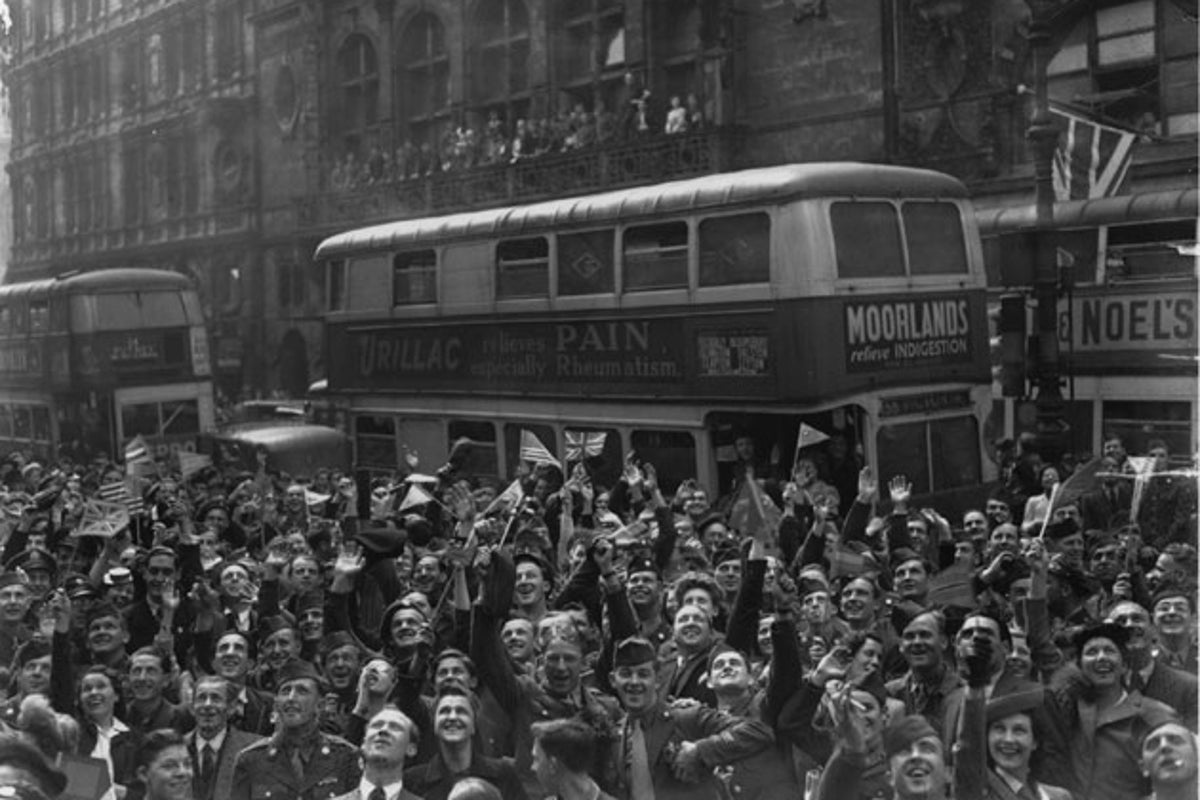 A Day That Shook The World: VE Day celebrations | The Independent | The ...