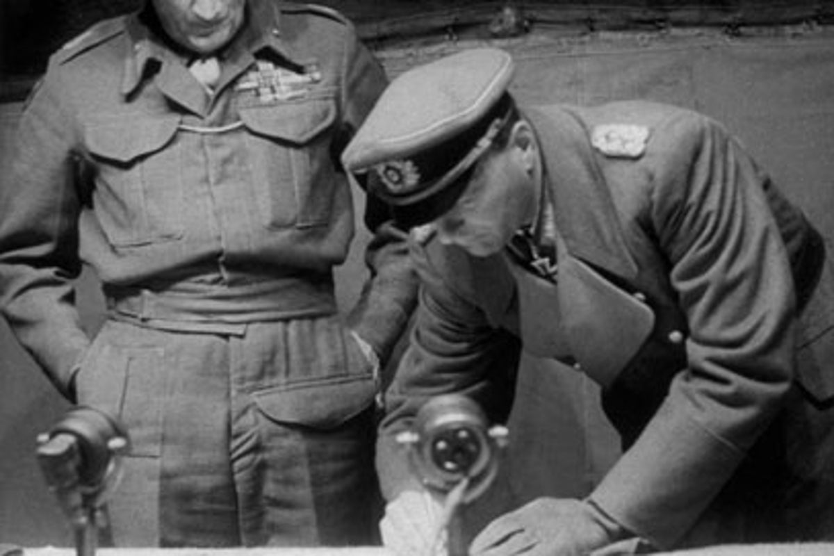 A Day That Shook The World: Monty accepts the German surrender | The ...