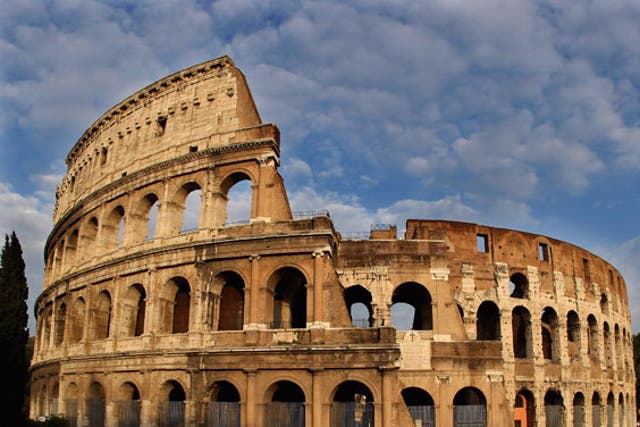 Italy's culture ministry said that it is investigating reports that bits of rock have fallen from the Colosseum