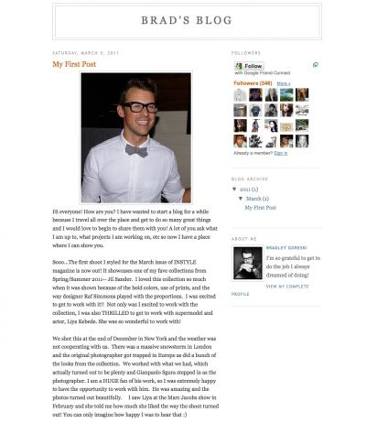 Virtual fashion: Brad Goreski, online startups, Vogue Italia | The ...