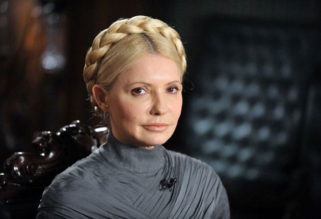 Yulia Tymoshenko was jailed for seven years today