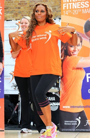 Busty Mel B Goes On AllNatural Workout In LA