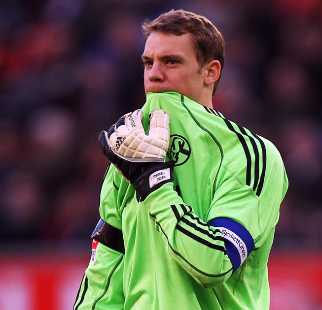 Manuel Neuer (above) is described by Peter Schmeichel as 'probably the best goalkeeper in the world'