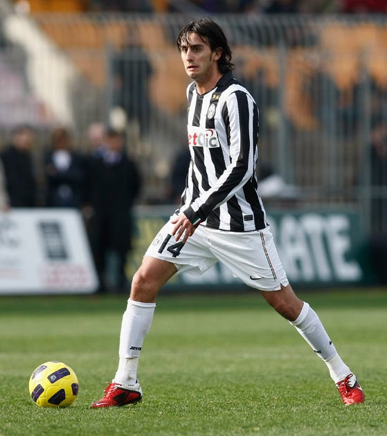 Aquilani spent a season on loan at Juventus
