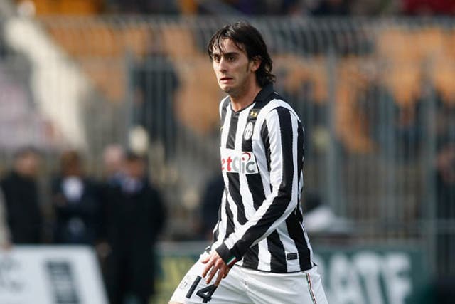 Aquilani spent the season on loan at Juventus