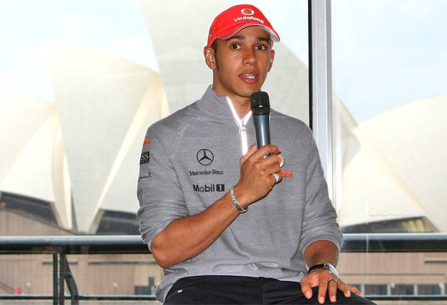 Hamilton labelled Red Bull Racing as &quot;just a drinks company&quot;