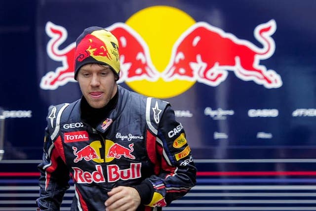 Vettel has won the two opening Grand Prix