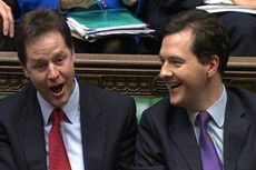 Osborne is a 'very dangerous man' says Nick Clegg