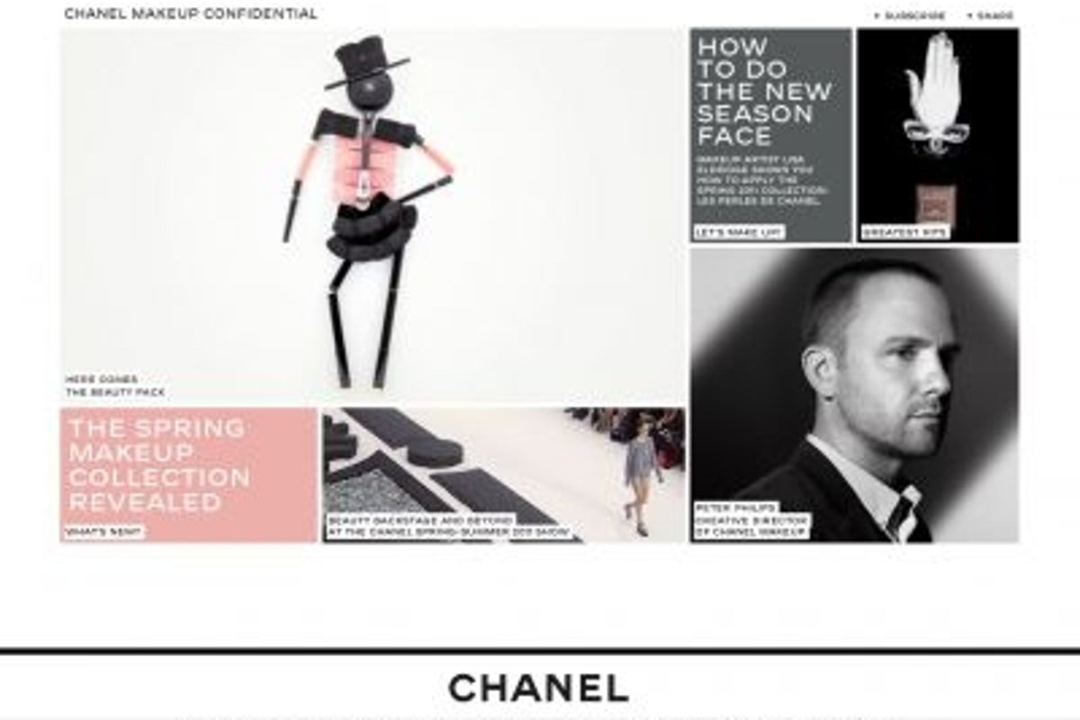 New interactive Chanel beauty site launches | The Independent | The ...