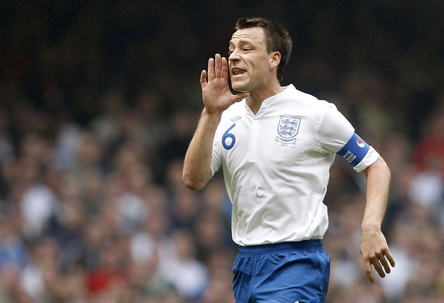 England captain John Terry is one of those players released