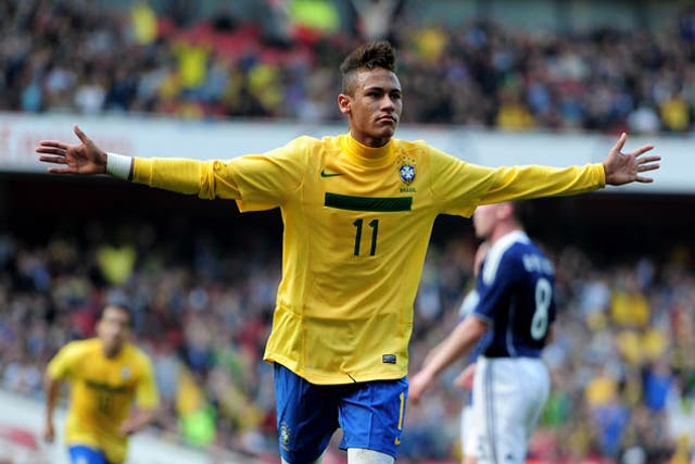 Neymar will take part in the 2012 Olympics