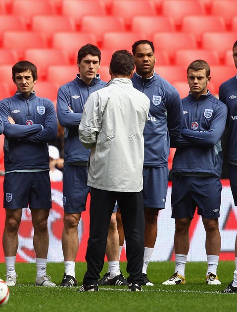 Capello's England have not been in action recently