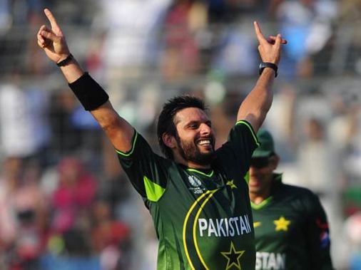 Shahid Afridi captain's Pakistan against the old enemy, India.