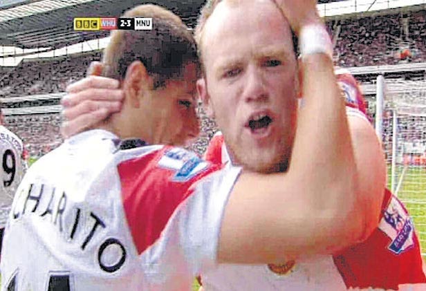 Rooney was banned for swearing into a television camera