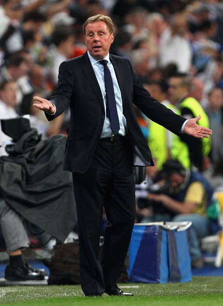 Redknapp saw his team reach the quarter-finals of the Champions League